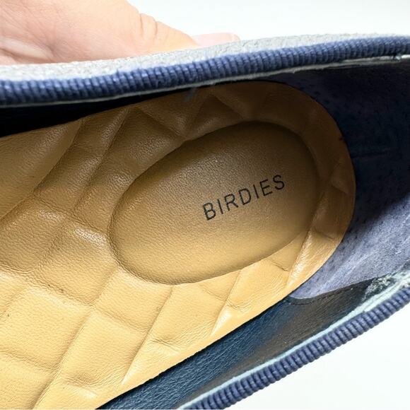 BIRDIES Swift Slip-on Sneaker In Night Sky Navy Suede - 7.5 Contemporary Minimal - Picture 13 of 13
